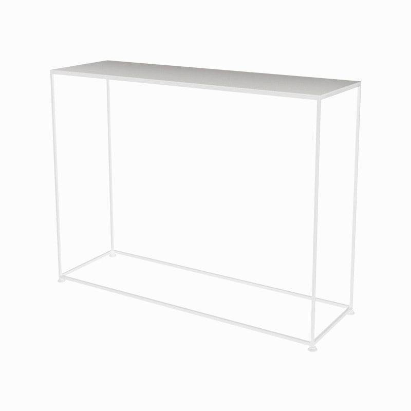 Tavolo console metallica contemporanea tavolo da console rettangolo console tavolo