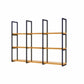 Industrial Wooden Storage Bookshelf Wall Mounted Bookcase with Rectangle Shelves https: res.litfad.com site img item 2022 08 24 5514916 1200x1200.jpg Clearhalo 'Bookcases' 'furn' 'furn_bookcases' 'Furniture' 'Office Furniture' 5514916