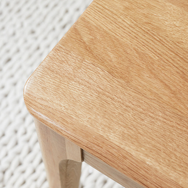 Modern Bench 11.8 Inch Wide Solid Wood Seating Bench with Legs Clearhalo 'Benches' 'Chairs & Seating' 'furn' 'furn_benches' 'Furniture' 'Living Room Furniture' 5514983