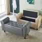 15.75 Inch Wide Bench Upholstered Modern Bench with Arms for Bedroom Clearhalo 'Benches' 'Chairs & Seating' 'furn' 'furn_benches' 'Furniture' 'Living Room Furniture' 5514990