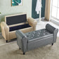 15.75 Inch Wide Bench Upholstered Modern Bench with Arms for Bedroom Clearhalo 'Benches' 'Chairs & Seating' 'furn' 'furn_benches' 'Furniture' 'Living Room Furniture' 5514994