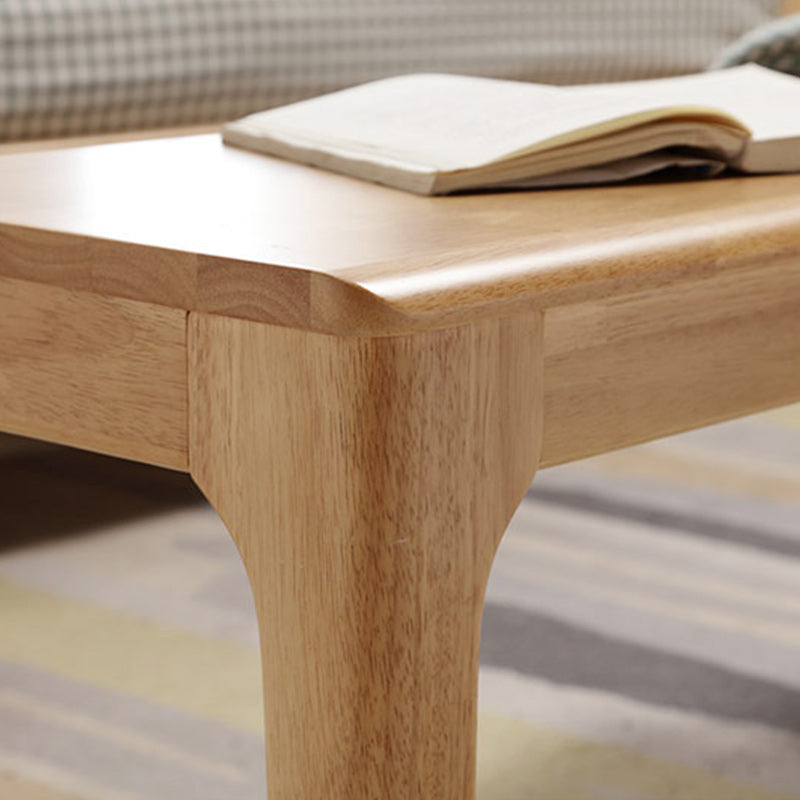 Moderne Rechteck -Eichenbank Feste Farbbank mit Beinen für die Küche