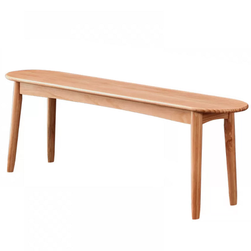 11.8 Inch Wide Contemporary Bench Solid Wood Pine Seating Bench Natural Clearhalo 'Benches' 'Chairs & Seating' 'furn' 'furn_benches' 'Furniture' 'Living Room Furniture' 5515044