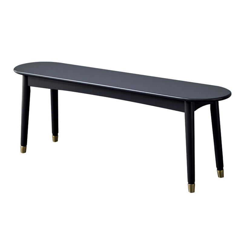 11.8 Inch Wide Modern Seating Bench Solid Wood Bench with Legs Clearhalo 'Benches' 'Chairs & Seating' 'furn' 'furn_benches' 'Furniture' 'Living Room Furniture' 5515102