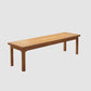 Modern Rectangle Bench with Legs Solid Color Bench for Kitchen 47"L x 14"W x 18"H Natural Clearhalo 'Benches' 'Chairs & Seating' 'furn' 'furn_benches' 'Furniture' 'Living Room Furniture' 5515179