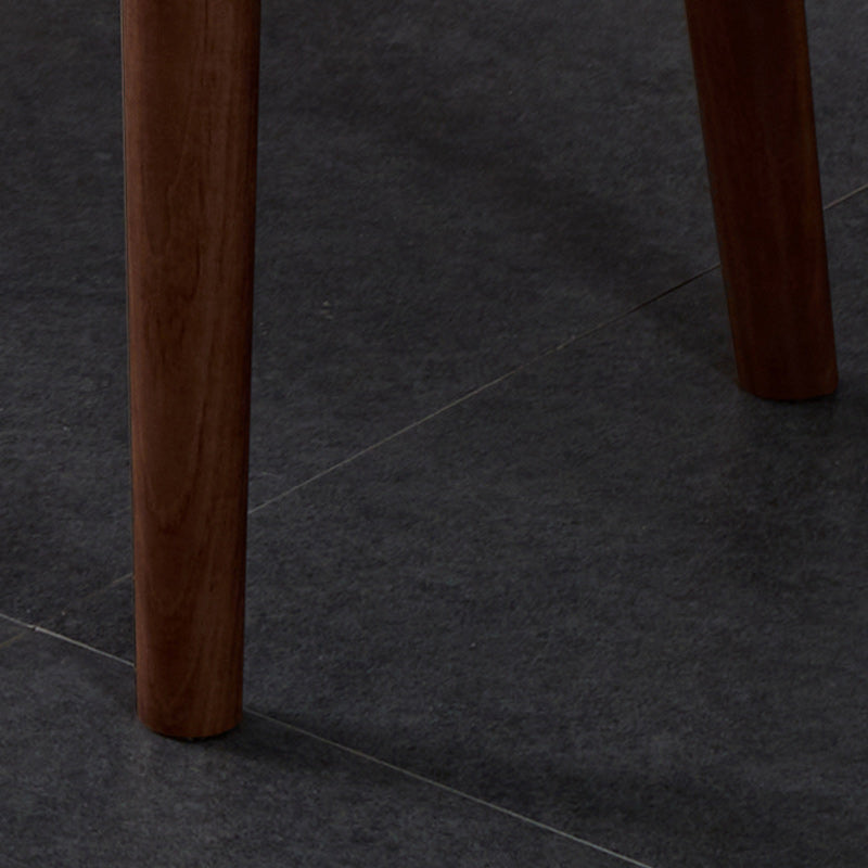 17.7" H Solid Wood Seating Bench Modern Ottoman Bench with Legs Clearhalo 'Benches' 'Chairs & Seating' 'furn' 'furn_benches' 'Furniture' 'Living Room Furniture' 5515260