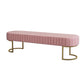 Modern Solid Color Seating Bench Upholstered Entryway and Bedroom Bench with Cushioned Clearhalo 'Benches' 'Chairs & Seating' 'furn' 'furn_benches' 'Furniture' 'Living Room Furniture' 5515275