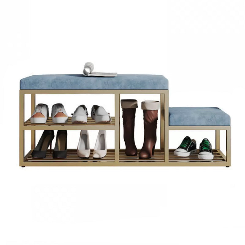 11.8インチ幅のグラム玄関ベンチメタルベンチクッション付き