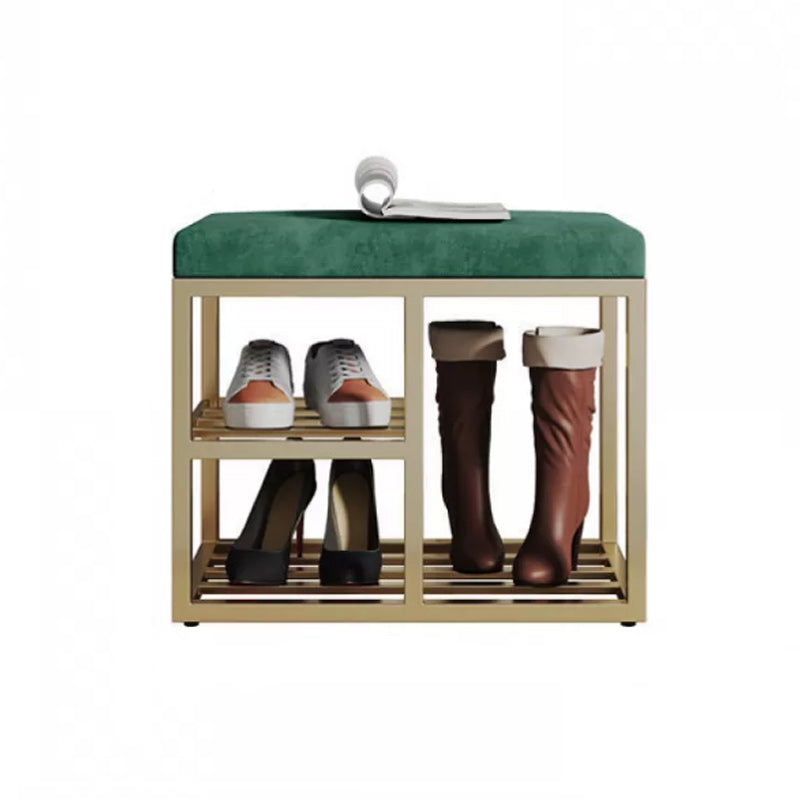 Banc de banc d'entrée glamour de 11,8 pouces de large avec amorti