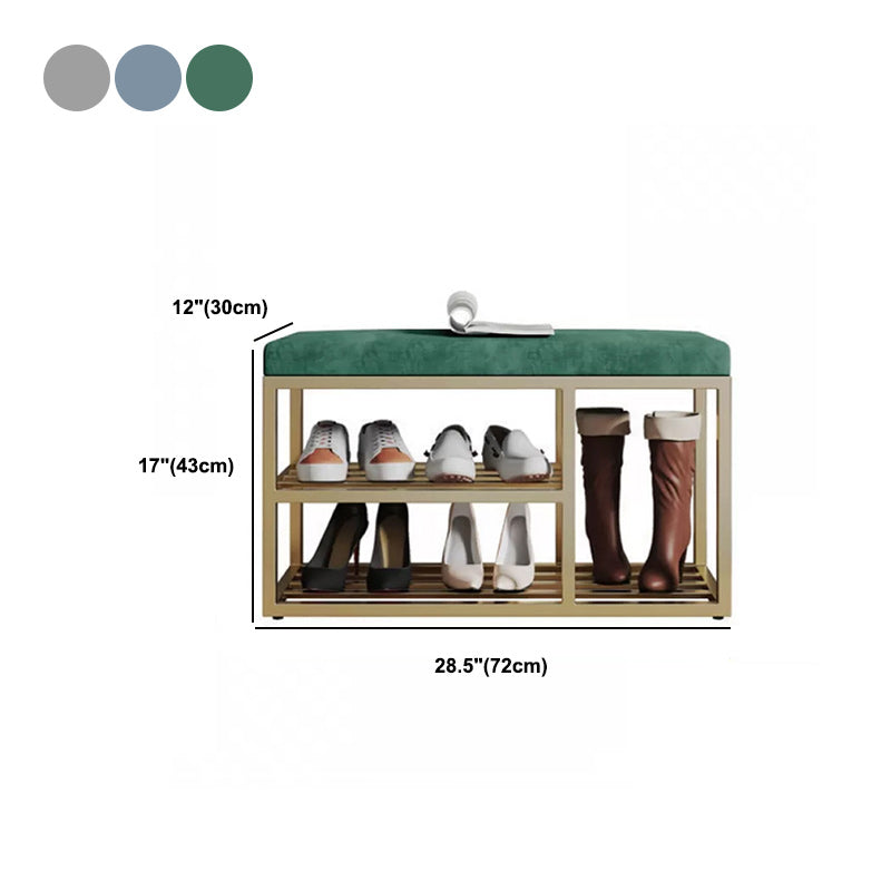 11.8インチ幅のグラム玄関ベンチメタルベンチクッション付き
