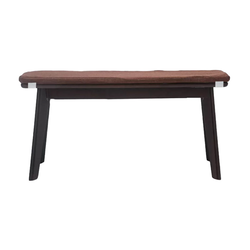 11.8" Wide Modern Seating Bench Solid Wood Entryway and Bedroom Bench with Legs Tan Clearhalo 'Benches' 'Chairs & Seating' 'furn' 'furn_benches' 'Furniture' 'Living Room Furniture' 5515434