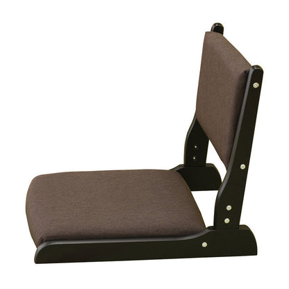 Chaise sans bras en lin16.9 "L x 20,8" W x 18,1 "H Chaise d'image en bois massif