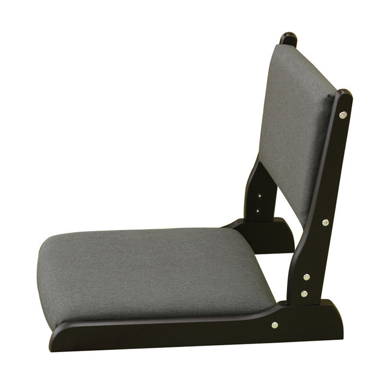 Chaise sans bras en lin16.9 "L x 20,8" W x 18,1 "H Chaise d'image en bois massif