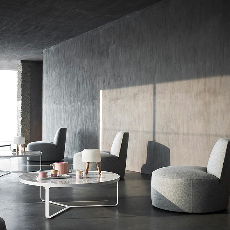 Armless Chair 31.4"L x 26.7"W x 27.5"H Solid Wood Frame Chair for Living Room Clearhalo 'Accent Chairs' 'accent_chairs' 'Chairs & Seating' 'furn' 'furn_accent_chairs' 'Furniture' 'Living Room Furniture' 5515553