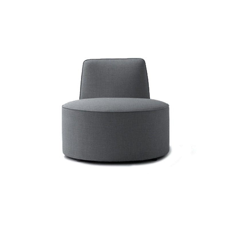 Armless Chair 31.4"L x 26.7"W x 27.5"H Solid Wood Frame Chair for Living Room Black Clearhalo 'Accent Chairs' 'accent_chairs' 'Chairs & Seating' 'furn' 'furn_accent_chairs' 'Furniture' 'Living Room Furniture' 5515556