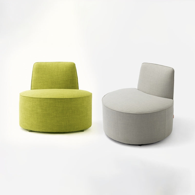 Armless Chair 31.4"L x 26.7"W x 27.5"H Solid Wood Frame Chair for Living Room Clearhalo 'Accent Chairs' 'accent_chairs' 'Chairs & Seating' 'furn' 'furn_accent_chairs' 'Furniture' 'Living Room Furniture' 5515559