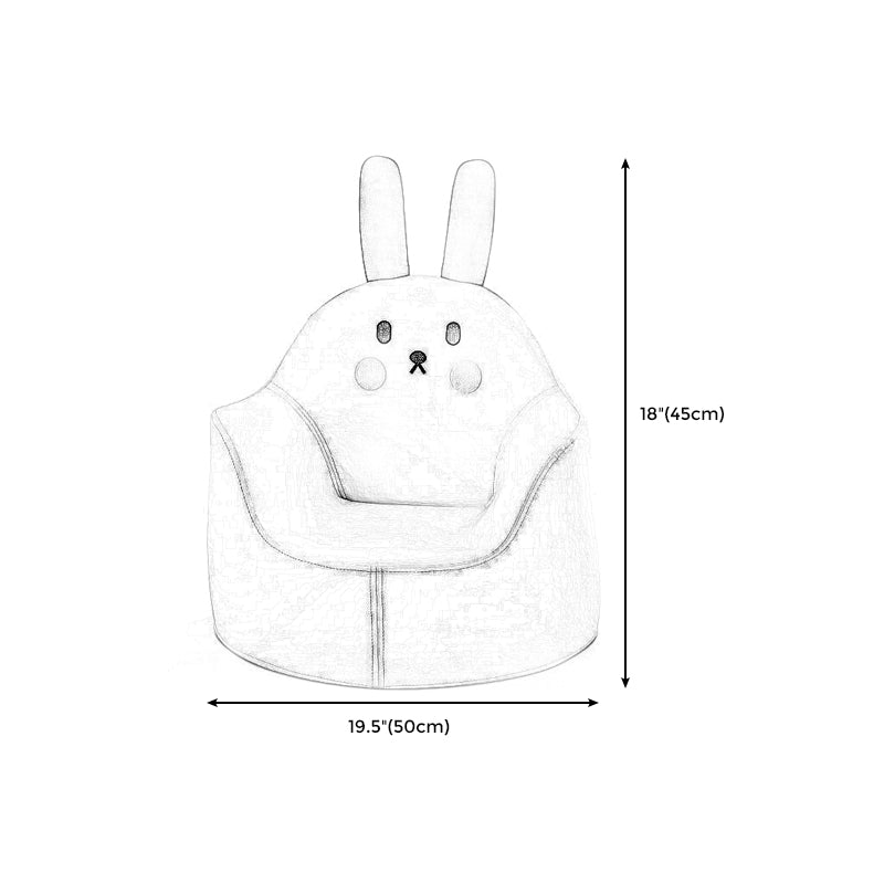 19.69"L x 19.69"W x 17.72"H Modern PU Camel Back Barrel Chair for Living Room