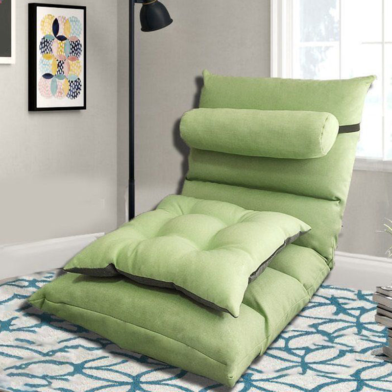 Sedia convertibile a colori solidi sedia a braccia per soggiorno/camera da letto