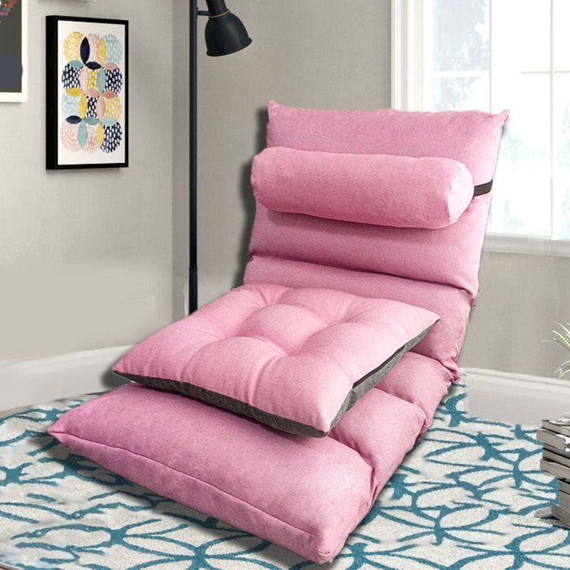 Sedia convertibile a colori solidi sedia a braccia per soggiorno/camera da letto