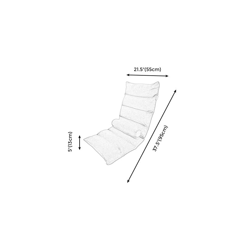 Sedia convertibile a colori solidi sedia a braccia per soggiorno/camera da letto