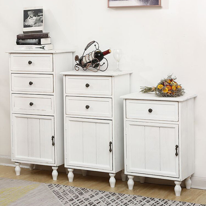 Industrial Accent Cabinet with 1 Door Turned Legs Storage Cabinet with Drawers Clearhalo 'Cabinets & Chests' 'cabinets_chests' 'furn' 'furn_cabinets_chests' 'Furniture' 'Living Room Furniture' 5515820