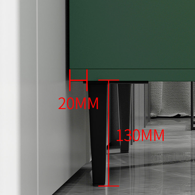 11.81" Wide Wooden Accent Cabinet with 1 Door Modern Side Cabinet with 2 Drawers Clearhalo 'Cabinets & Chests' 'cabinets_chests' 'furn' 'furn_cabinets_chests' 'Furniture' 'Living Room Furniture' 5515859