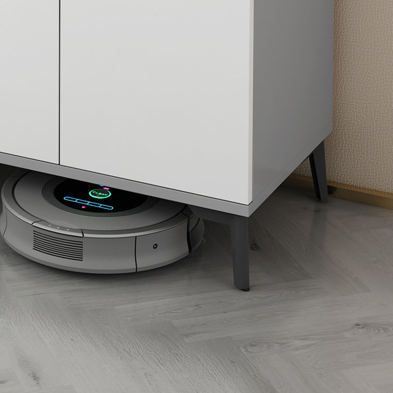 ドアの白い木製のアクセントキャビネット5つの引き出し付きモダンな胸