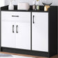 Accent Chest with Drawer Wood Contemporary Chest with 2/1-Door