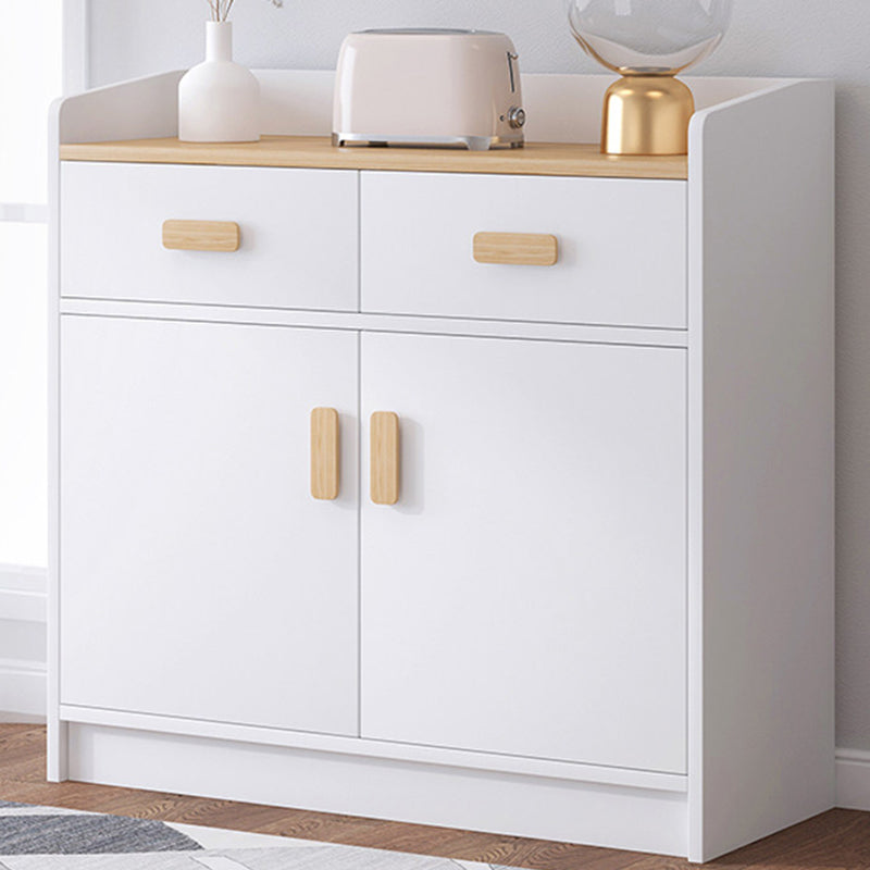 Accent Chest with Drawer Wood Contemporary Chest with 2/1-Door