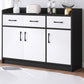 Accent Chest with Drawer Wood Contemporary Chest with 2/1-Door