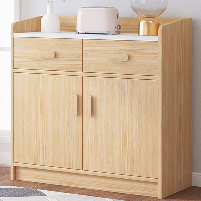 Accent Chest with Drawer Wood Contemporary Chest with 2/1-Door