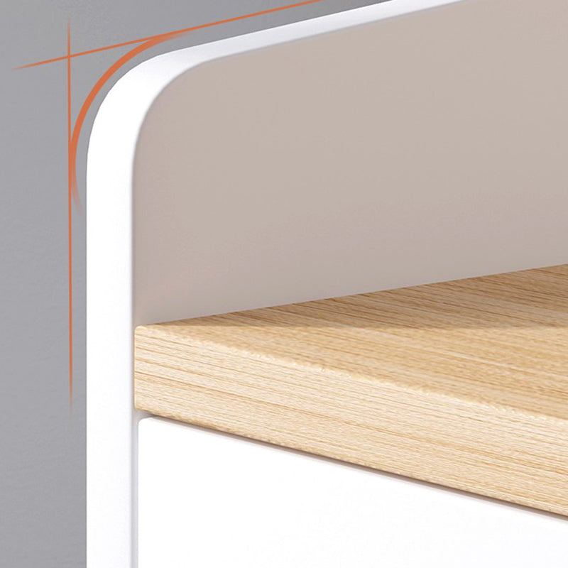 Accentkist met lade houten eigentijdse borst met 2/1-deurs