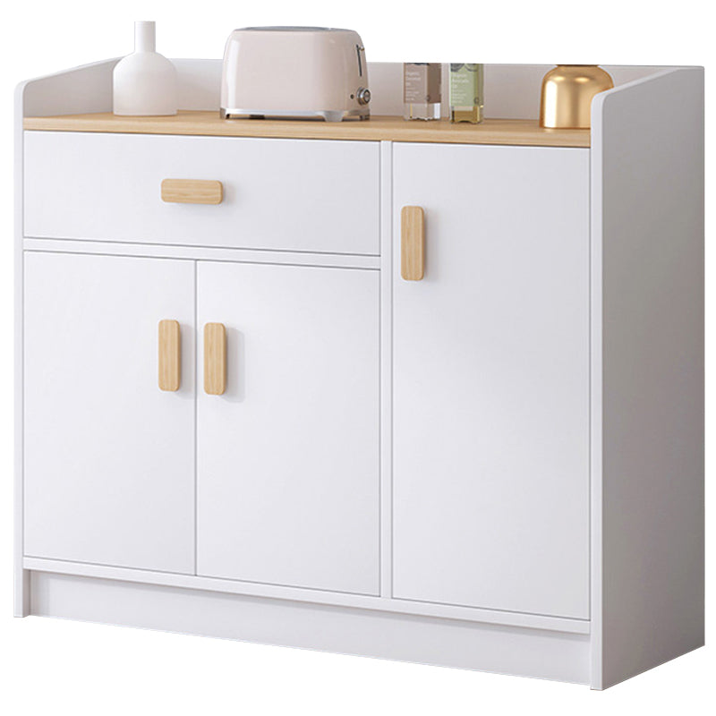 Cofre acento con cajón de madera cofre contemporánea con 2/1 puertas