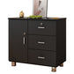 15.74" Wide Accent Chest Wood Contemporary Chest with Drawers Clearhalo 'Cabinets & Chests' 'cabinets_chests' 'furn' 'furn_cabinets_chests' 'Furniture' 'Living Room Furniture' 5515934
