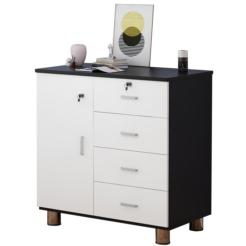 15.74" Wide Accent Chest Wood Contemporary Chest with Drawers Clearhalo 'Cabinets & Chests' 'cabinets_chests' 'furn' 'furn_cabinets_chests' 'Furniture' 'Living Room Furniture' 5515942