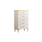 11.81" Wide Accent Chest White Contemporary Chest with Drawers Clearhalo 'Cabinets & Chests' 'cabinets_chests' 'furn' 'furn_cabinets_chests' 'Furniture' 'Living Room Furniture' 5515965