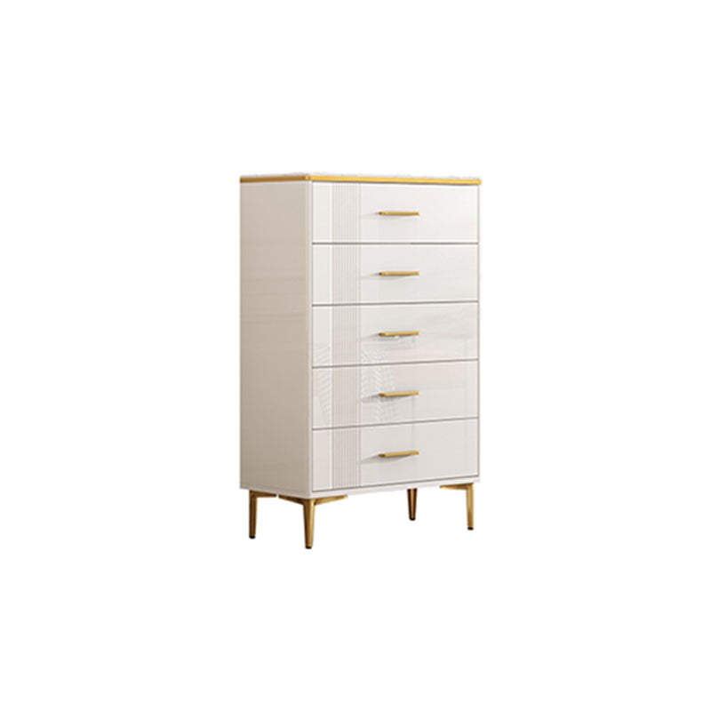 11.81" Wide Accent Chest White Contemporary Chest with Drawers Clearhalo 'Cabinets & Chests' 'cabinets_chests' 'furn' 'furn_cabinets_chests' 'Furniture' 'Living Room Furniture' 5515965
