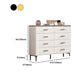 11.81" Wide Accent Chest White Contemporary Chest with Drawers Clearhalo 'Cabinets & Chests' 'cabinets_chests' 'furn' 'furn_cabinets_chests' 'Furniture' 'Living Room Furniture' 5515968
