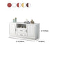 Mueble para TV de 2 puertas de madera estilo escandinavo Consola para TV con estante