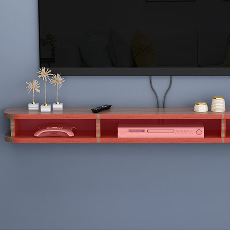 Modern Style Wood TV Stand Floating Cable Management TV Console Clearhalo 'furn' 'furn_tv_stands_entertainment_centers' 'Furniture' 'Living Room Furniture' 'TV Stands & Entertainment Centers' 'TV Stands & Media Storage Furniture' 'tv_stands_entertainment_centers' 5516267