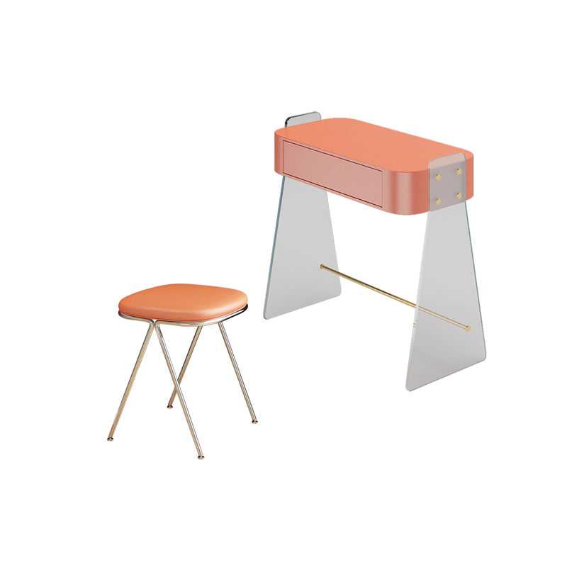 Vanité contemporaine 1 casse-tête de tiroir de rangement avec des jambes acryliques