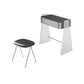Vanité contemporaine 1 casse-tête de tiroir de rangement avec des jambes acryliques