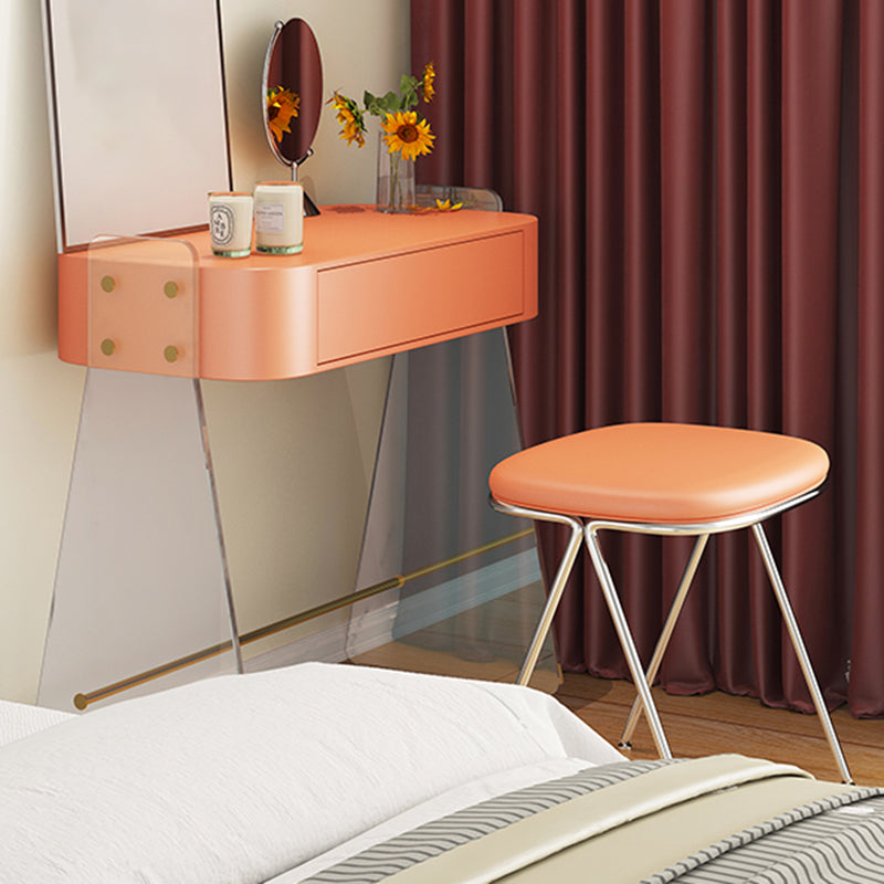 Vanité contemporaine 1 casse-tête de tiroir de rangement avec des jambes acryliques
