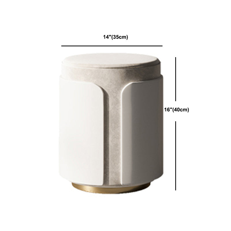 Contemporary Wood Makeup Vanity Set Green Glass Top Vanity Dressing Table