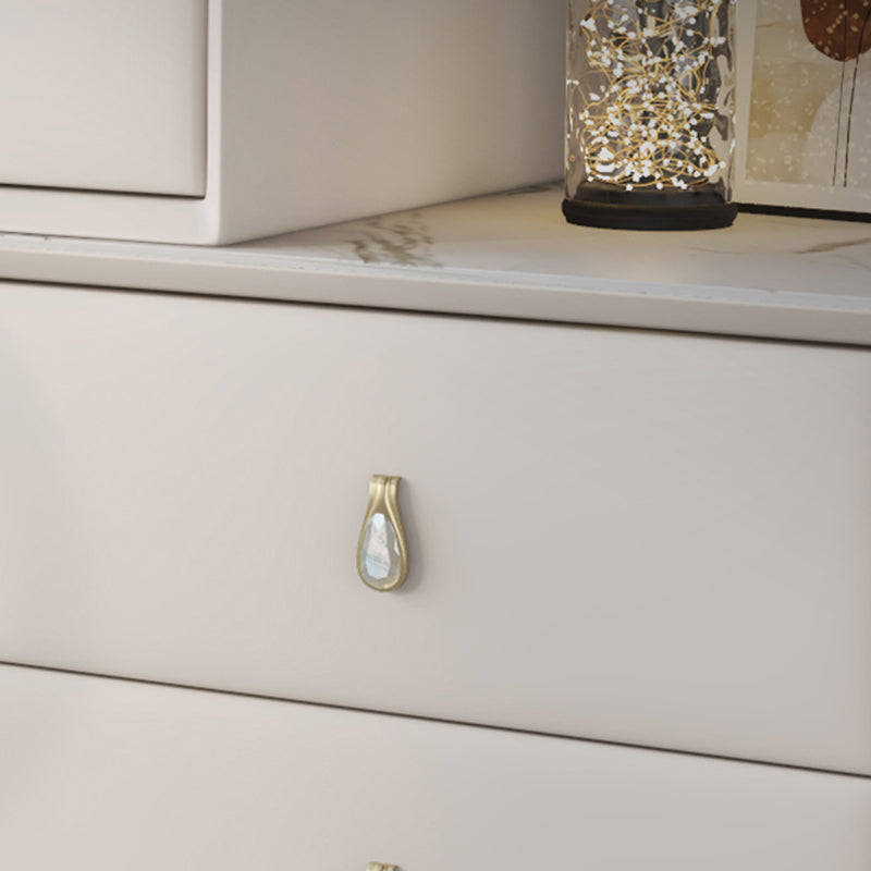 Consejo de tocador de maquillaje de pino contemporáne