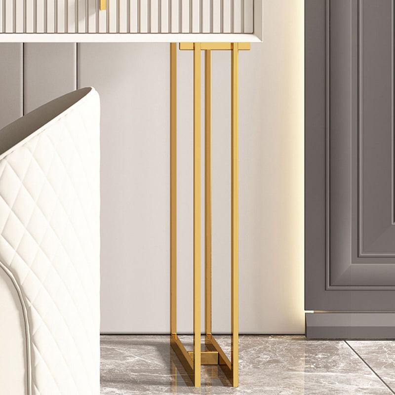 Table de vanité de 29,92 "avec tiroirs en pierre de maquillage en pierre