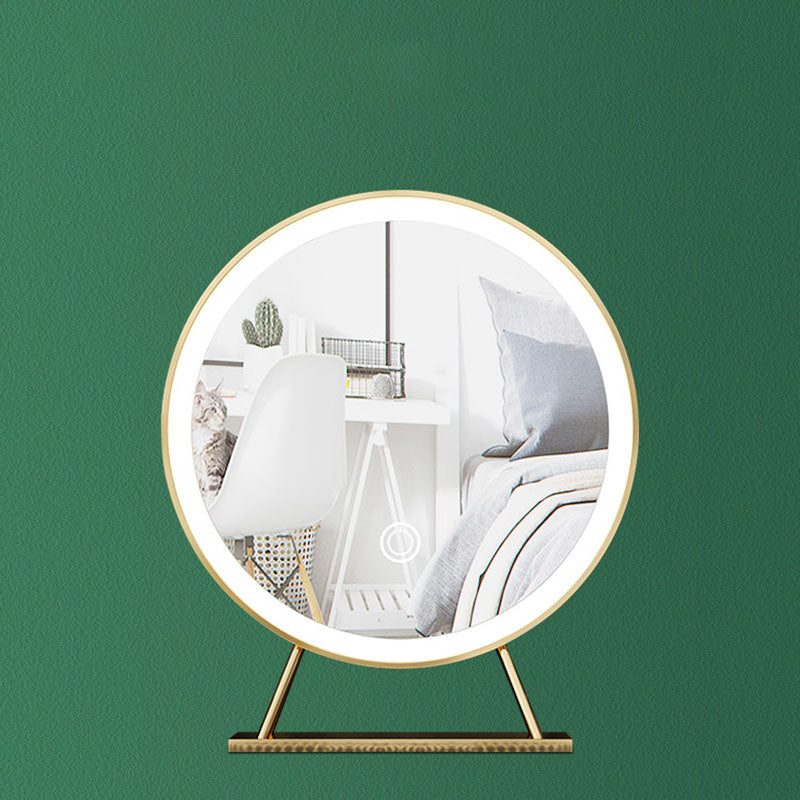 Glam Makeup Vanity Table Faux Leather Wood Dresser With Storage Drawers for Bedroom