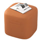 Trendy Square Leather Ottoman Plain Waterproof Indoor Foot Cube Ottoman Stool Clearhalo 'furn' 'furn_ottomans_poufs' 'Furniture' 'Living Room Furniture' 'Ottomans & Poufs' 'ottomans_poufs' 5516891