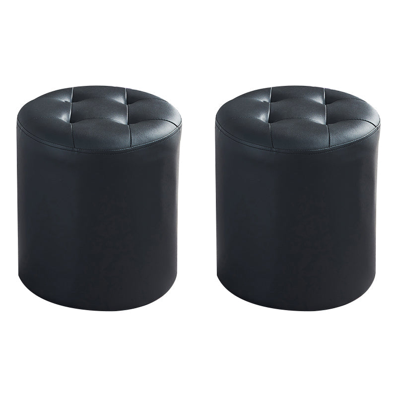 Faux rond Ottoman ottoman glamour intérieur