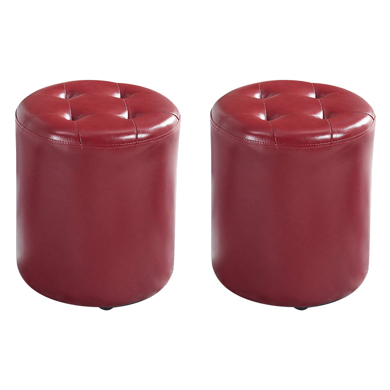 Faux rond Ottoman ottoman glamour intérieur